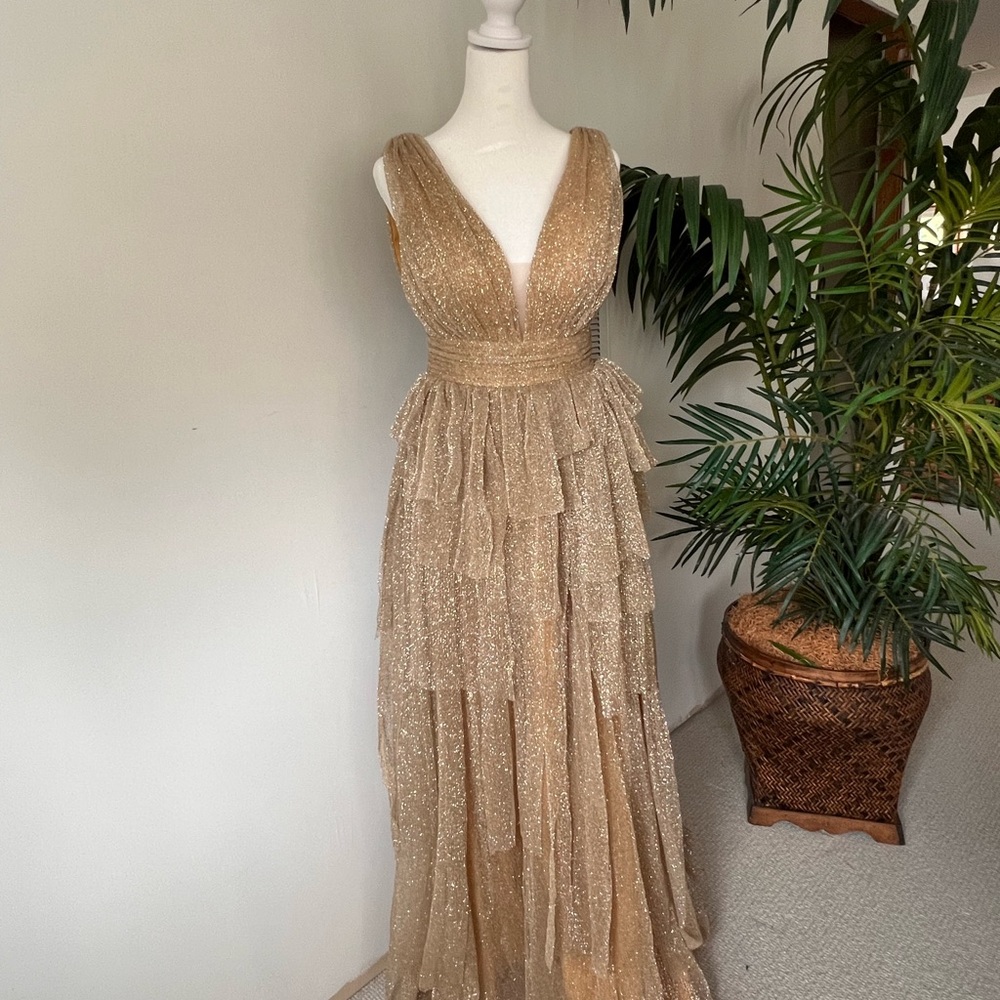 Gold gown